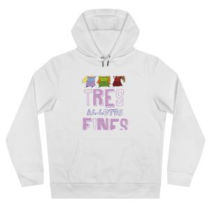 Sudadera con capucha King - Blanco - Camiseta «Tres al·lotes fines»