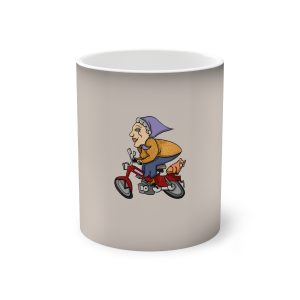 Taza magica que cambia de color - Negro - Madocoloma en bicicleta