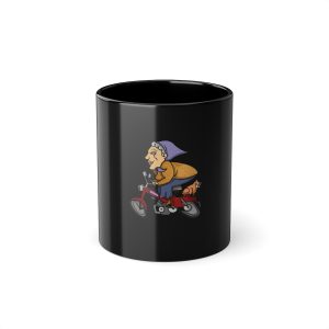 Taza negra 325 ml - Negro - Madocoloma en bicicleta