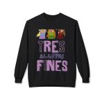 Sudadera Softstyle cuello redondo - Negro - Camiseta «Tres al·lotes fines»