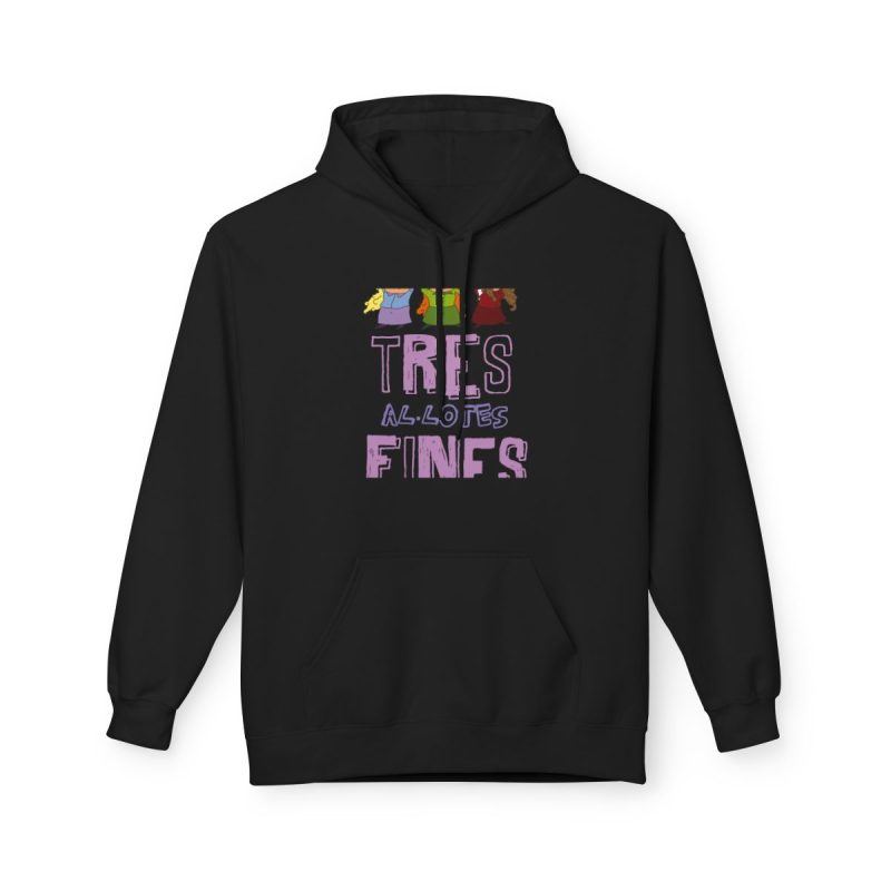 Sudadera Softstyle con capucha - Negro - Camiseta «Tres al·lotes fines»