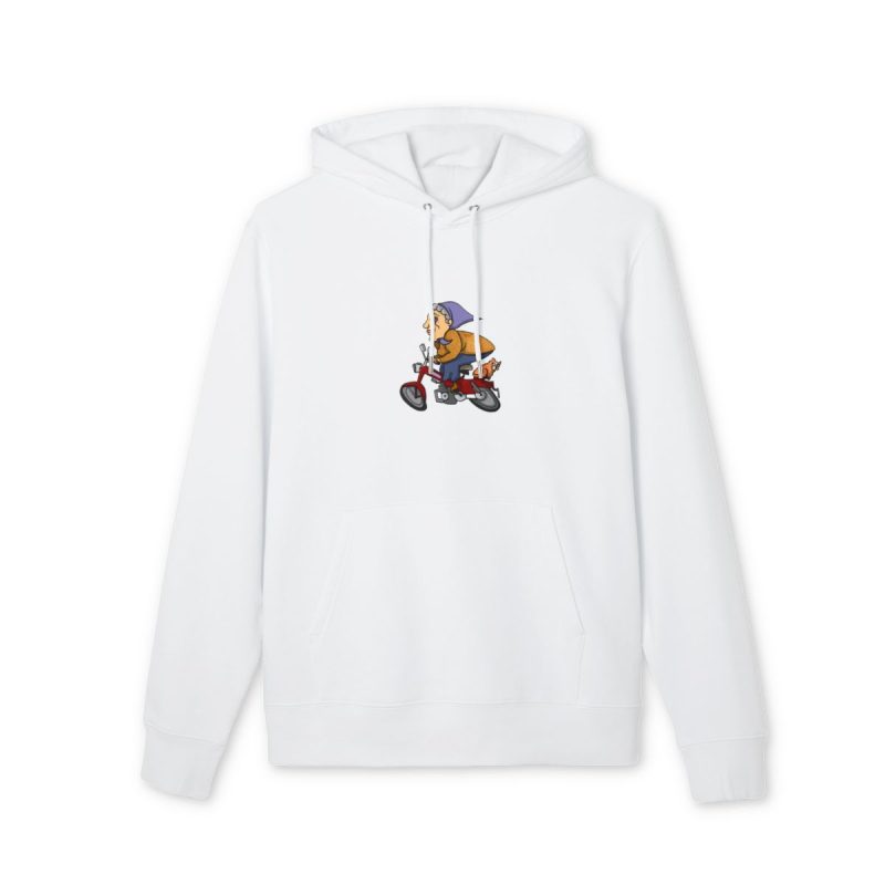 Sudadera Cruiser 2.0 - Blanco - Madocoloma en bicicleta Sudadera Cruiser 2.0 - Blanco - Madocoloma en bicicleta