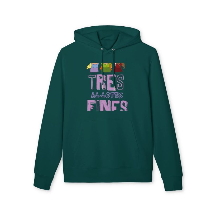Sudadera Cruiser 2.0 - Verde esmaltado - Camiseta «Tres al·lotes fines»