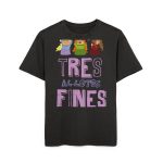 Camiseta oversize lavado acido - Negro - Camiseta «Tres al·lotes fines»