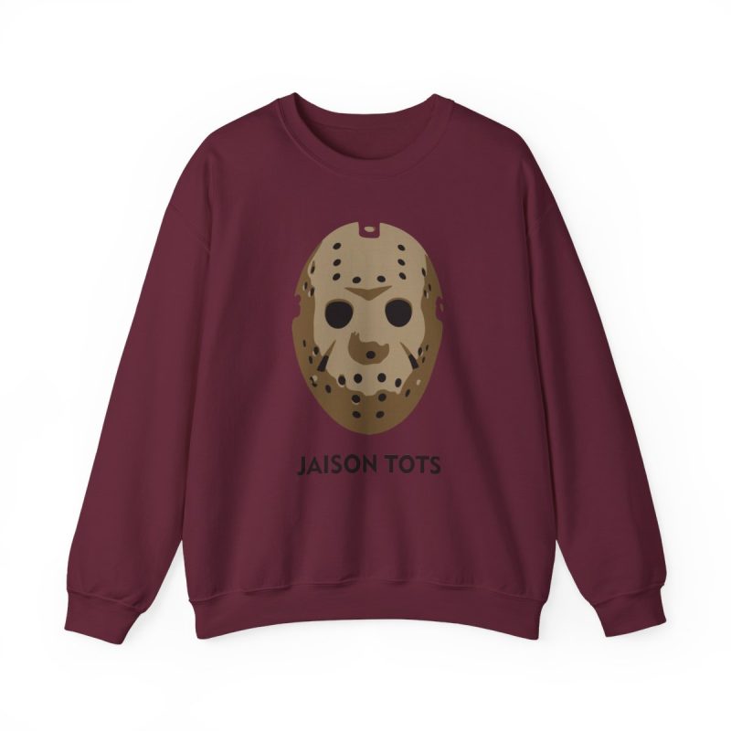 Sudadera cuello redondo - Granate - Camiseta Jaison Tots