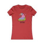 Camiseta mujer Favorite - Rojo - Camiseta Jaia Coremá Lletres Camiseta mujer Favorite - Rojo - Camiseta Jaia Coremá Lletres