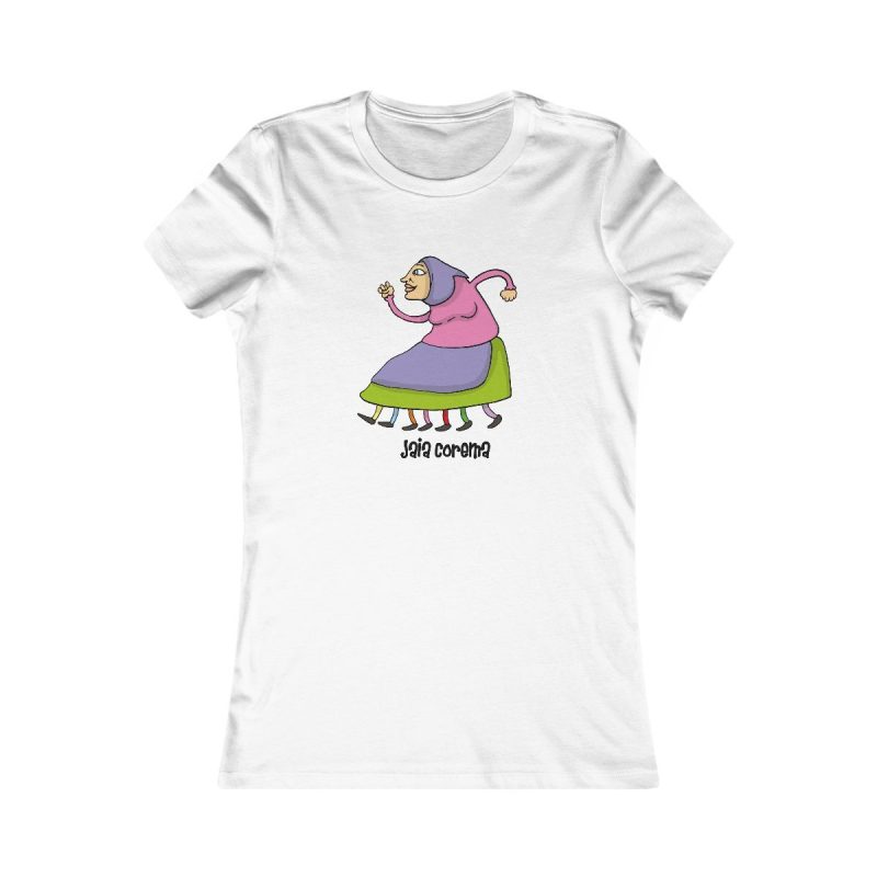 Camiseta mujer Favorite - Blanco - Camiseta Jaia Coremá Lletres