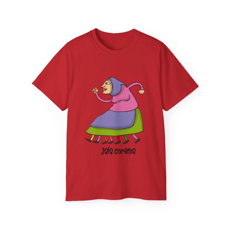 Camiseta ultra algodon - Rojo - Camiseta Jaia Coremá Lletres