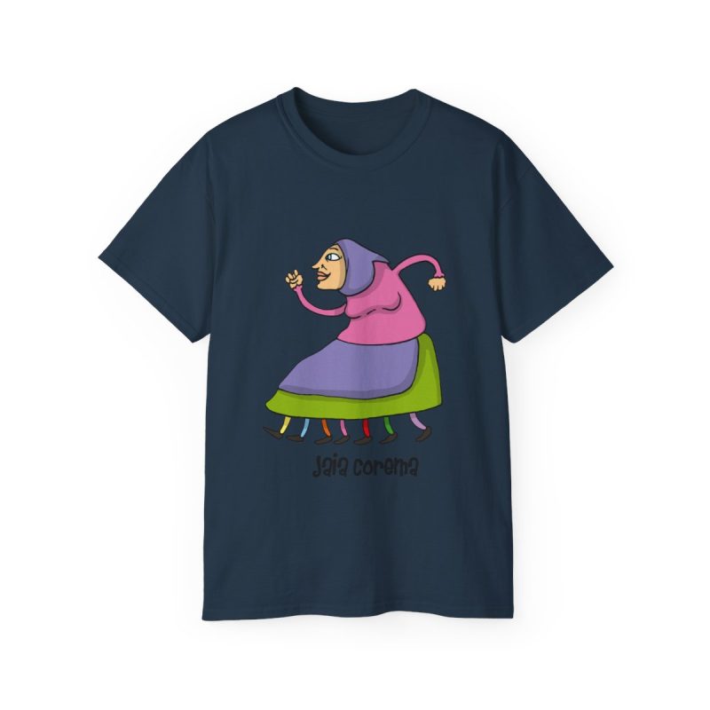 Camiseta ultra algodon - Azul crepusculo - Camiseta Jaia Coremá Lletres