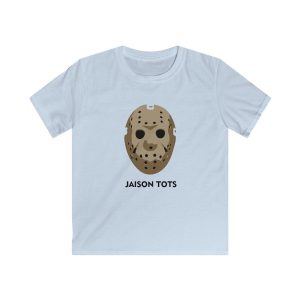 Camiseta infantil Softstyle - Azul claro - Camiseta Jaison Tots