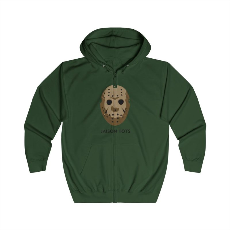 Sudadera con capucha y cremallera - Verde botella - Camiseta Jaison Tots