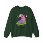 Sudadera cuello redondo - Verde bosque - Camiseta Jaia Coremá Lletres Sudadera cuello redondo - Verde bosque - Camiseta Jaia Coremá Lletres