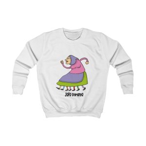 Sudadera infantil - Blanco artico - Camiseta Jaia Coremá Lletres