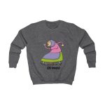 Sudadera infantil - Gris marengo - Camiseta Jaia Coremá Lletres Sudadera infantil - Gris marengo - Camiseta Jaia Coremá Lletres