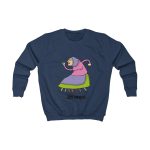 Sudadera infantil - Azul marino Oxford - Camiseta Jaia Coremá Lletres Sudadera infantil - Azul marino Oxford - Camiseta Jaia Coremá Lletres
