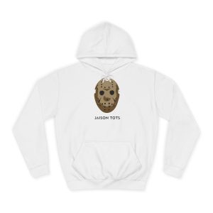 Sudadera universitaria - Blanco artico - Camiseta Jaison Tots