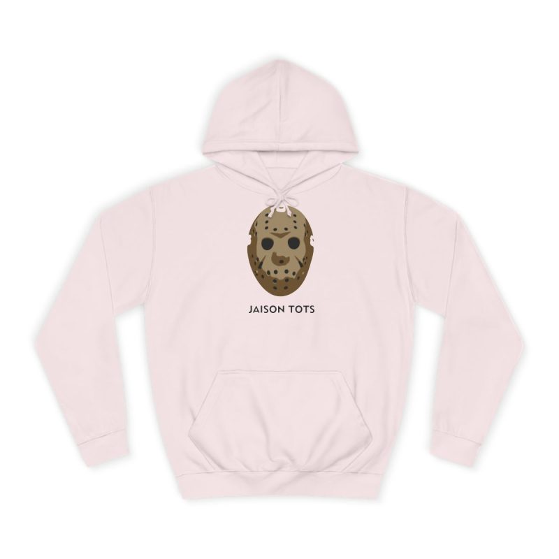 Sudadera universitaria - Rosa bebe - Camiseta Jaison Tots