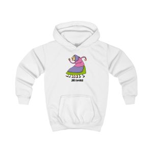 Sudadera con capucha infantil - Blanco artico - Camiseta Jaia Coremá Lletres