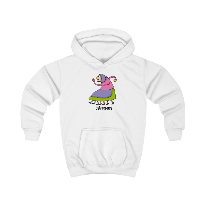 Sudadera con capucha infantil - Blanco artico - Camiseta Jaia Coremá Lletres Sudadera con capucha infantil - Blanco artico - Camiseta Jaia Coremá Lletres