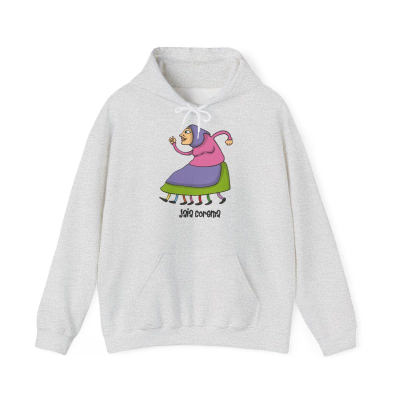 Sudadera con capucha - Gris ceniza - Camiseta Jaia Coremá Lletres Sudadera con capucha - Gris ceniza - Camiseta Jaia Coremá Lletres