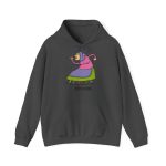 Sudadera con capucha - Gris oscuro jaspeado - Camiseta Jaia Coremá Lletres Sudadera con capucha - Gris oscuro jaspeado - Camiseta Jaia Coremá Lletres