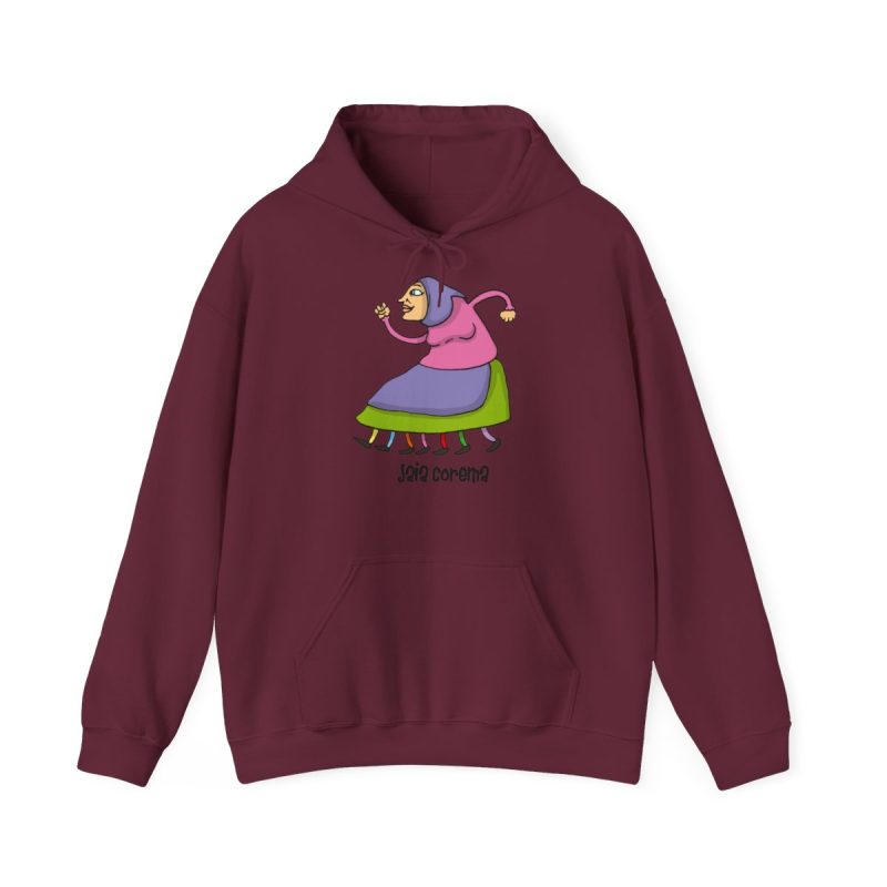 Sudadera con capucha - Granate - Camiseta Jaia Coremá Lletres