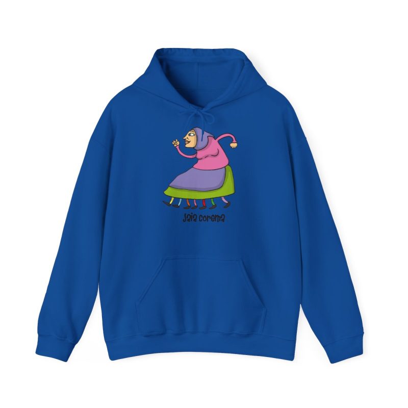 Sudadera con capucha - Azul royal - Camiseta Jaia Coremá Lletres