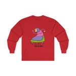 Camiseta manga larga - Rojo - Camiseta Jaia Coremá Lletres