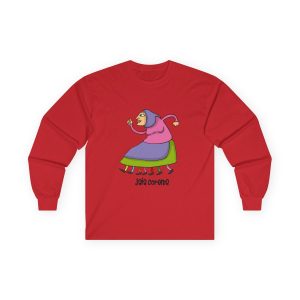 Camiseta manga larga - Rojo - Camiseta Jaia Coremá Lletres