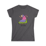 Camiseta mujer Softstyle - Gris marengo - Camiseta Jaia Coremá Lletres