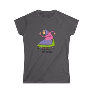 Camiseta mujer Softstyle - Gris marengo - Camiseta Jaia Coremá Lletres