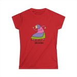 Camiseta mujer Softstyle - Rojo - Camiseta Jaia Coremá Lletres
