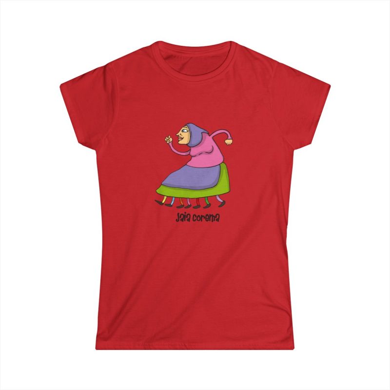 Camiseta mujer Softstyle - Rojo - Camiseta Jaia Coremá Lletres