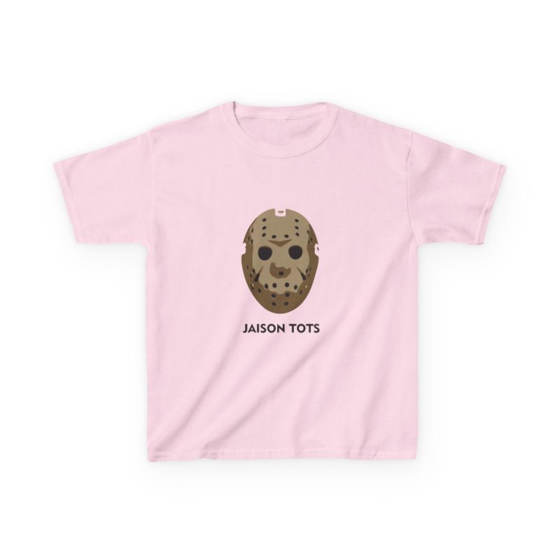 Camiseta infantil algodon grueso - Rosa claro - Camiseta Jaison Tots