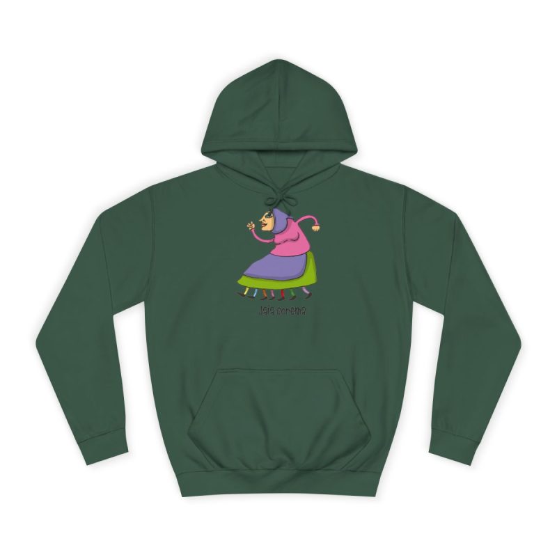 Sudadera universitaria - Verde botella - Camiseta Jaia Coremá Lletres