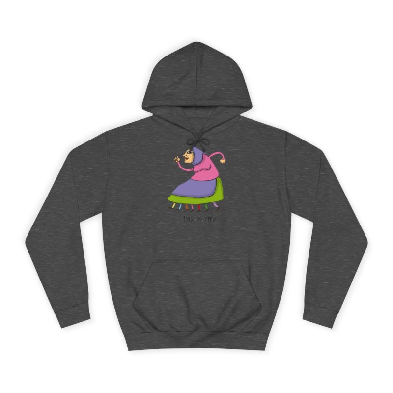 Sudadera universitaria - Gris marengo - Camiseta Jaia Coremá Lletres