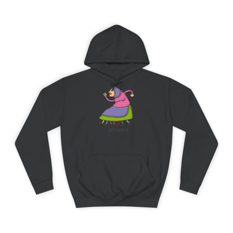 Sudadera universitaria - Negro azabache - Camiseta Jaia Coremá Lletres
