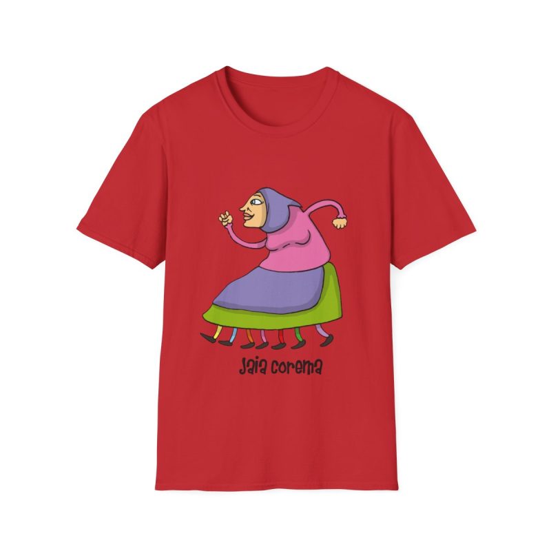 Camiseta Softstyle - Rojo - Camiseta Jaia Coremá Lletres