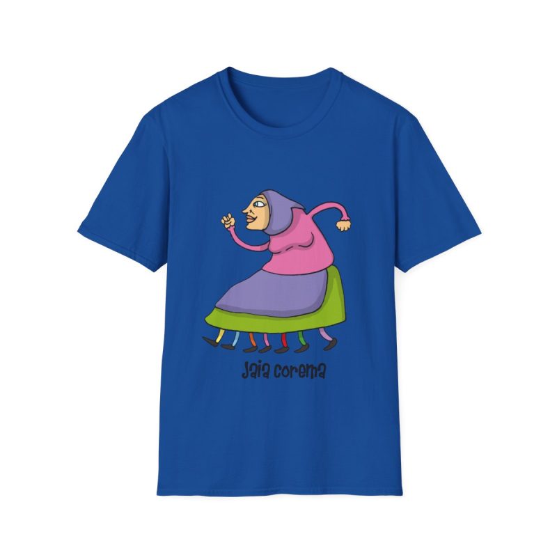 Camiseta Softstyle - Azul royal - Camiseta Jaia Coremá Lletres