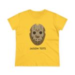 Camiseta mujer algodon medio - Amarillo margarita - Camiseta Jaison Tots