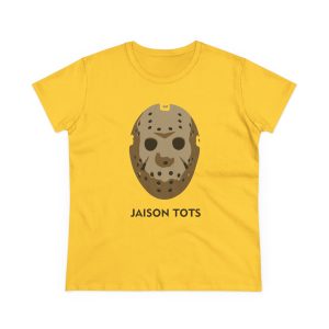 Camiseta mujer algodon medio - Amarillo margarita - Camiseta Jaison Tots