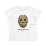 Camiseta mujer algodon medio - Blanco - Camiseta Jaison Tots
