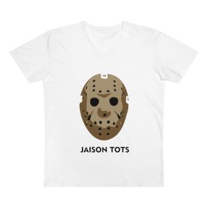 Camiseta hombre cuello de pico Presenter - Blanco - Camiseta Jaison Tots
