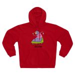 Sudadera capucha con cremallera premium - Rojo - Camiseta Jaia Coremá Lletres Sudadera capucha con cremallera premium - Rojo - Camiseta Jaia Coremá Lletres