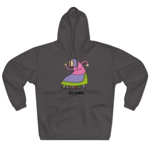 Sudadera con capucha cerrada - Antracita - Camiseta Jaia Coremá Lletres