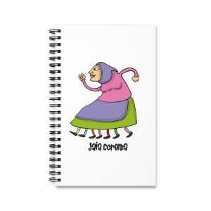 Cuaderno de espiral - Camiseta Jaia Coremá Lletres