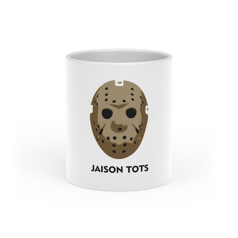 Taza con asa de corazon - Blanco - Camiseta Jaison Tots Taza con asa de corazon - Blanco - Camiseta Jaison Tots