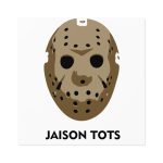 Pegatinas laminadas cuadradas - Camiseta Jaison Tots
