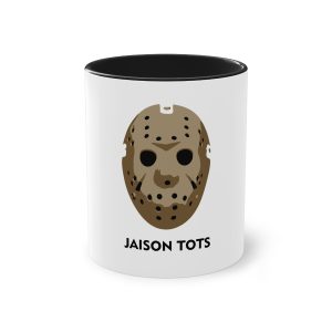 Taza bicolor - Negro - Camiseta Jaison Tots