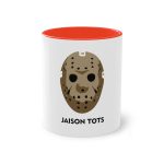 Taza bicolor - Rojo - Camiseta Jaison Tots